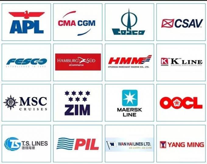 Top 10 het Snelle Overzees Oceaan Verschepend China van Zim Forwarding DDP van de Vrachtvervoerdersagent aan de V.S. Maleisië Singapore India